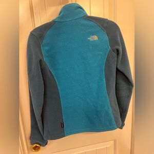 Blue North Face Fleece